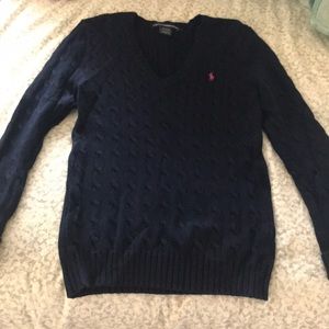 Ralph Lauren Navy Blue Sweater